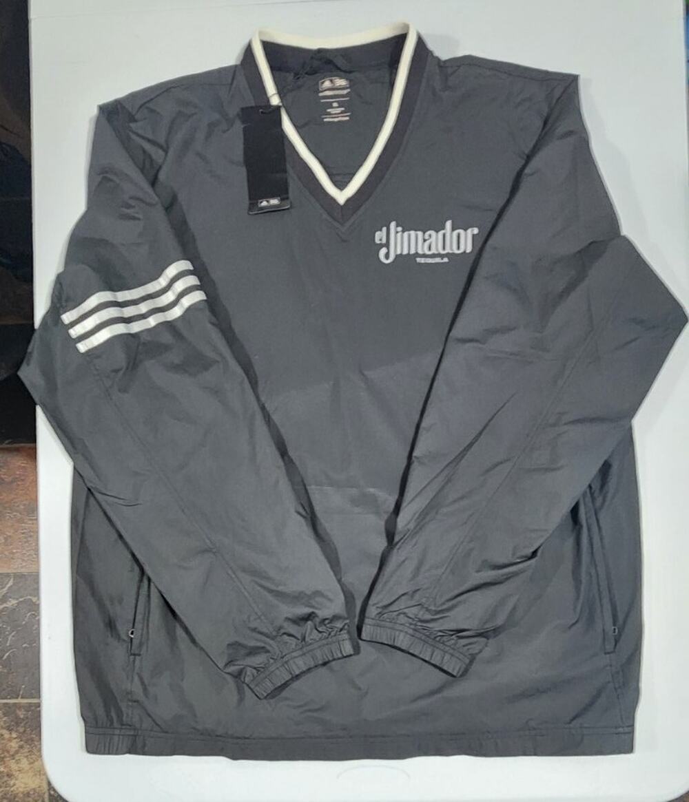 el jimador windbraeker Pullover Thin Jacket. Adidas Long Sleeve Xl